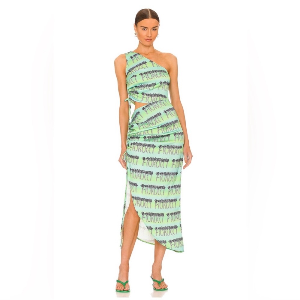 Fiorucci Drawstring Midi Dress